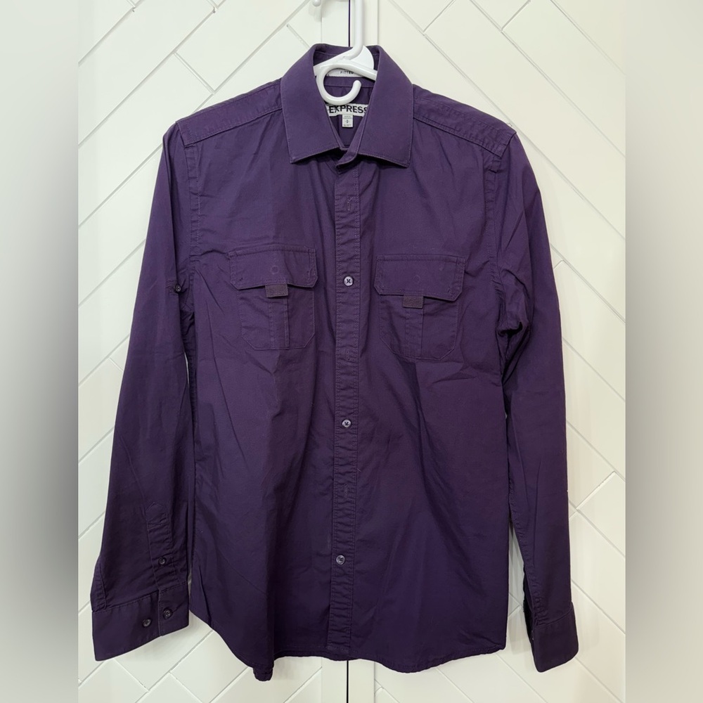 Express Mens Small, Button down Shirt